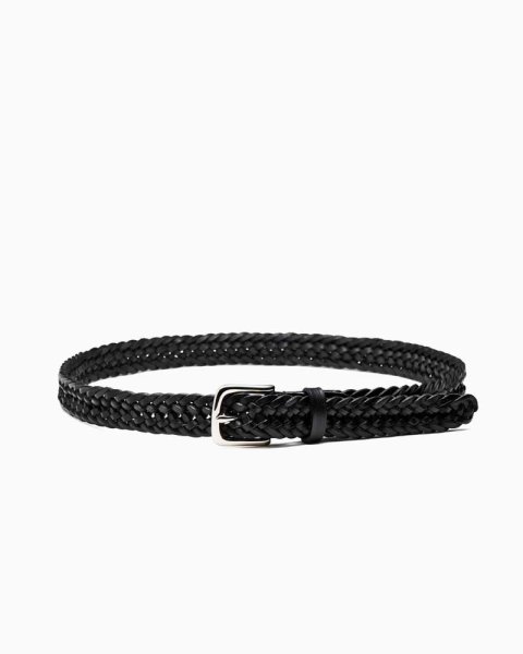 画像1: BEORMA（ベオーマ）25mm INTERLINKED PLAITED BELT（25mmメッシュベルト）/ Black（ブラック） (1)