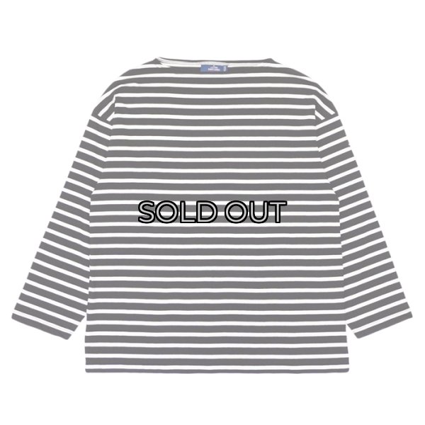 画像1: SAINT JAMES（セントジェームス）MORLAIX LOOSE（モーレ ルーズ）”Men" / NOIR×ECUME（ブラック×ミルキーホワイト） (1)