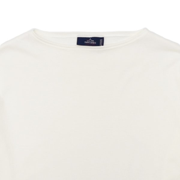 画像3: SAINT JAMES（セントジェームス）MORLAIX LOOSE（モーレ ルーズ）”Men" / ECUME（ミルキーホワイト） (3)