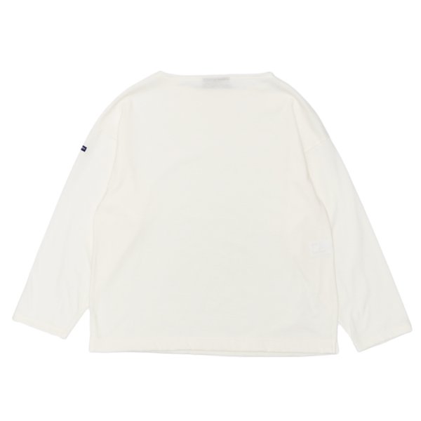 画像2: SAINT JAMES(セントジェームス)MORLAIX LOOSE(モーレ ルーズ)”Women" / ECUME(ミルキーホワイト) (2)