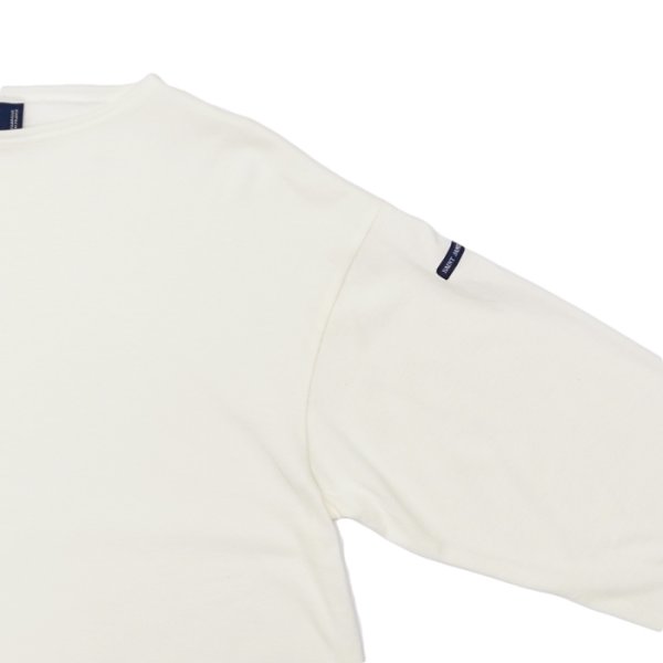 画像4: SAINT JAMES（セントジェームス）MORLAIX LOOSE（モーレ ルーズ）”Men" / ECUME（ミルキーホワイト） (4)
