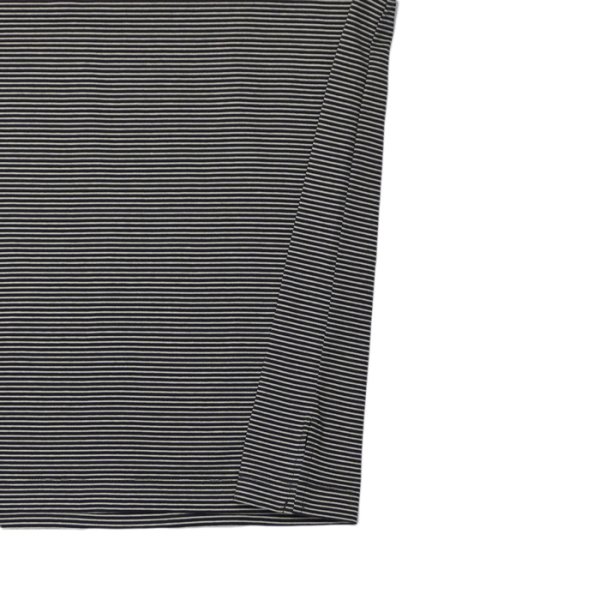 画像5: *A VONTADE(アボンタージ)Compact Border Half Zip Polo SS(コンパクトボーダーハーフジップポロ)/ Black×Ecru(ブラック×エクリュ) (5)