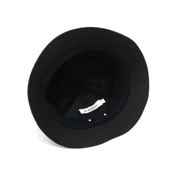 画像7: O/EIGHTH(オーエイス)Type U HAT(タイプ・ U)”Tropical Wool" / Butter Yellow(バターイエロー)・Black(ブラック) (7)