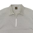 画像3: *A VONTADE（アボンタージ）Compact Border Half Zip Polo SS（コンパクトボーダーハーフジップポロ）/ Ecru×Marine（エクリュ×マリン） (3)