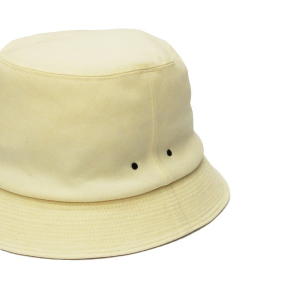 画像3: O/EIGHTH(オーエイス)Type Y HAT (タイプ・Y)”Tropical Wool" / Butter Yellow(バターイエロー)・Black(ブラック) (3)