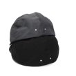 画像10: O/EIGHTH（オーエイス）TYPE #OH Nylon wash cap（タイプ・オーエイチ ナイロンウォッシュキャップ）”Nylon Wash"/ Charcoal（チャコール）・Black（ブラック） (10)