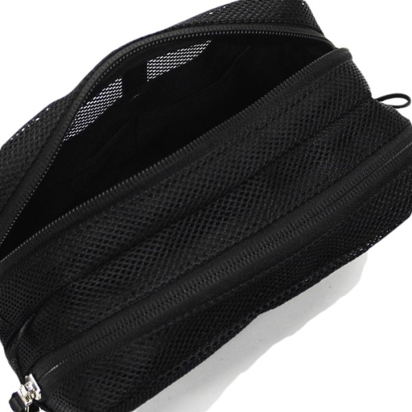 画像11: STANDARD SUPPLY(スタンダードサプライ)"2025 Limited" 2R SQUARE POUCH "M"(2ルーム スクエアポーチ”M”)"ECO STEP MESH"/ 3Color(3色展開) (11)