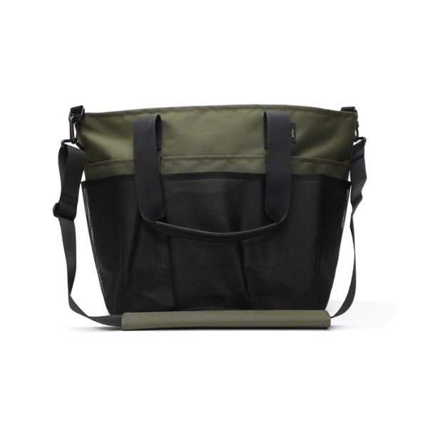 画像1: STANDARD SUPPLY（スタンダードサプライ）"2025 Limited" 2WAY UTILITY TOTE（2ウェイ ユーティリティートート）"ECO STEP MESH"/ Olive×Black（オリーブ×ブラック） (1)