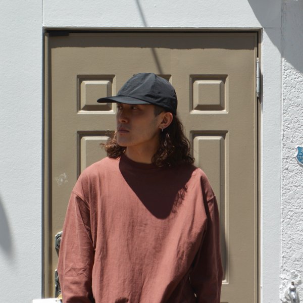 画像6: O/EIGHTH(オーエイス)Type OH CAP(タイプ・OH)”Nylon Wash" / Black(ブラック) (6)