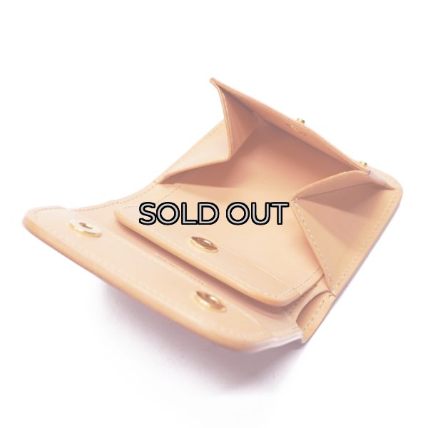 画像6: WILD SWANS（ワイルドスワンズ）CASA（カーサ）コンパクトウォレット/Natural（ナチュラル）"シェルコードバン"×Natural（ナチュラル）"ブッテーロ" (6)