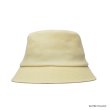 画像2: O/EIGHTH（オーエイス）TYPE #Y Wool tropical hat（タイプ・ワイ ウールトロピカルハット）”Tropical Wool"/ Butter Yellow（バターイエロー）・Black（ブラック） (2)