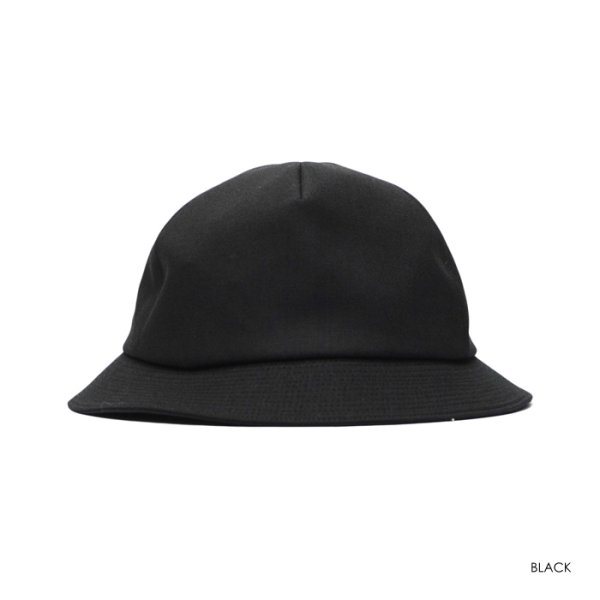 画像4: O/EIGHTH(オーエイス)Type U HAT(タイプ・ U)”Tropical Wool" / Butter Yellow(バターイエロー)・Black(ブラック) (4)