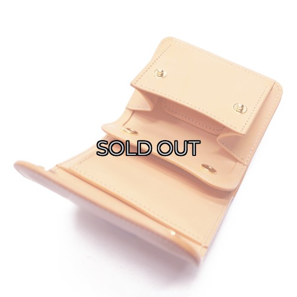 画像6: WILD SWANS（ワイルドスワンズ）ENO（イーノ）ミニ3つ折りウォレット/Natural（ナチュラル）"シェルコードバン"×Natural（ナチュラル）"ブッテーロ" (6)