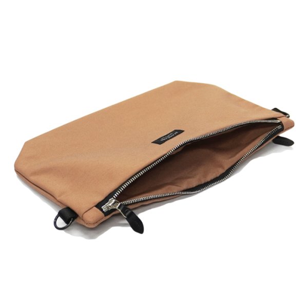 画像5: STANDARD SUPPLY(スタンダードサプライ)W ZIP SHOULDER M(ダブルジップショルダー”M”)Cotton Nylon "SIMPLICITY" / Mocha(モカ)・Navy(ネイビー) (5)