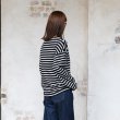 画像9: SAINT JAMES（セントジェームス）MORLAIX LOOSE（モーレ ルーズ）”Women" / NOIR×ECUME（ブラック×ミルキーホワイト） (9)