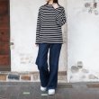 画像10: SAINT JAMES（セントジェームス）MORLAIX LOOSE（モーレ ルーズ）”Women" / NOIR×ECUME（ブラック×ミルキーホワイト） (10)