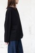 画像7: SAINT JAMES（セントジェームス）MORLAIX LOOSE（モーレ ルーズ）”Women" / Noir（ブラック） (7)
