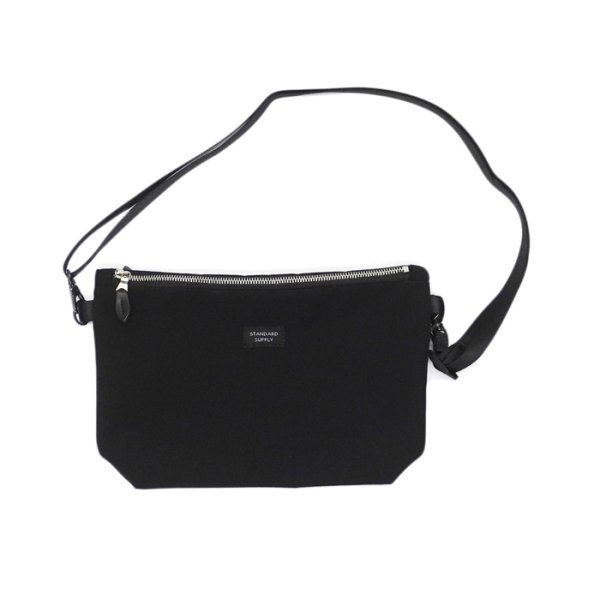 画像4: STANDARD SUPPLY(スタンダードサプライ)W ZIP SHOULDER M(ダブルジップショルダー”M”)Cotton Nylon "SIMPLICITY" / Grey(グレー)・Steel Grey(スティールグレー)・Black(ブラック) (4)