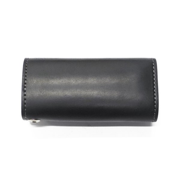 画像2: WILD SWANS(ワイルドスワンズ)CLIPPERIII(クリッパー3)キーケース/Black(ブラック)"ホーウィンコードバン×Purple(パープル)"ブッテーロ" (2)