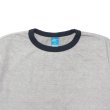 画像8: Good On（グッドオン）Short Sleeve Black Ringer Tee（ショートスリーブ ブラックリンガーTシャツ）"Reactive Dye" / Grey（グレー）・Ahs Grey（アッシュグレー）・Ajisai（アジサイ） (8)