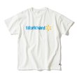 画像1: Sloppy Supply（スラッピーサプライ）Short Sleeve Print Tee（ショートスリーブプリントTシャツ）"WORKHARD"/ White（ホワイト） (1)