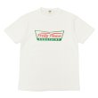 画像4: BARNS OUTFITTERS (バーンズアウトフィッターズ) "STANDARD" TSURI-AMI Crew Print T-Shirt (吊り編みクループリントTシャツ)"Pretty Pleace" / White（ホワイト）・Black (ブラック) (4)