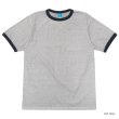 画像6: Good On（グッドオン）Short Sleeve Black Ringer Tee（ショートスリーブ ブラックリンガーTシャツ）"Reactive Dye" / Grey（グレー）・Ahs Grey（アッシュグレー）・Ajisai（アジサイ） (6)