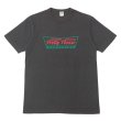 画像2: BARNS OUTFITTERS (バーンズアウトフィッターズ) "STANDARD" TSURI-AMI Crew Print T-Shirt (吊り編みクループリントTシャツ)"Pretty Pleace" / White（ホワイト）・Black (ブラック) (2)