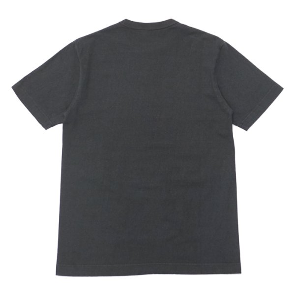 画像2: BARNS OUTFITTERS (バーンズアウトフィッターズ) "STANDARD" TSURI-AMI Crew Print T-Shirt (吊り編みクループリントTシャツ)"Pretty Pleace" / Black (ブラック) (2)