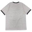 画像7: Good On（グッドオン）Short Sleeve Black Ringer Tee（ショートスリーブ ブラックリンガーTシャツ）"Reactive Dye" / Grey（グレー）・Ahs Grey（アッシュグレー）・Ajisai（アジサイ） (7)