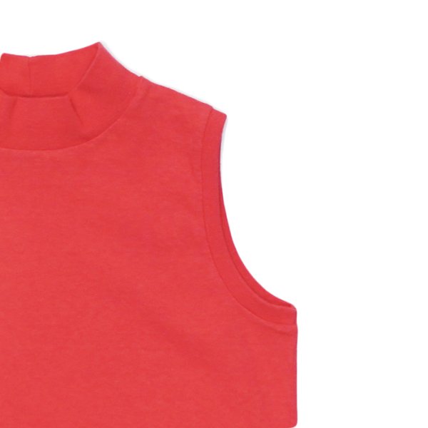 画像8: FilMelange(フィルメランジェ)ETHEL(エセル:モックネックノースリーブ)"Vintage Tenjiku"  / 4Colors(全4色展開) (8)