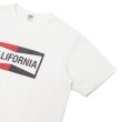 画像7: BARNS OUTFITTERS (バーンズアウトフィッターズ) "STANDARD" TSURI-AMI Crew Print T-Shirt (吊り編みクループリントTシャツ)"CALIFORNIA" / White（ホワイト）・Grey (グレー) (7)