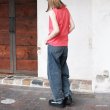 画像16: FilMelange（フィルメランジェ）ETHEL（エセル）"Vintage Tenjiku"  / Fade navy（フェードネイビー）・Bright yellow（ブライトイエロー）・Salmon Pink（サーモンピンク） (16)