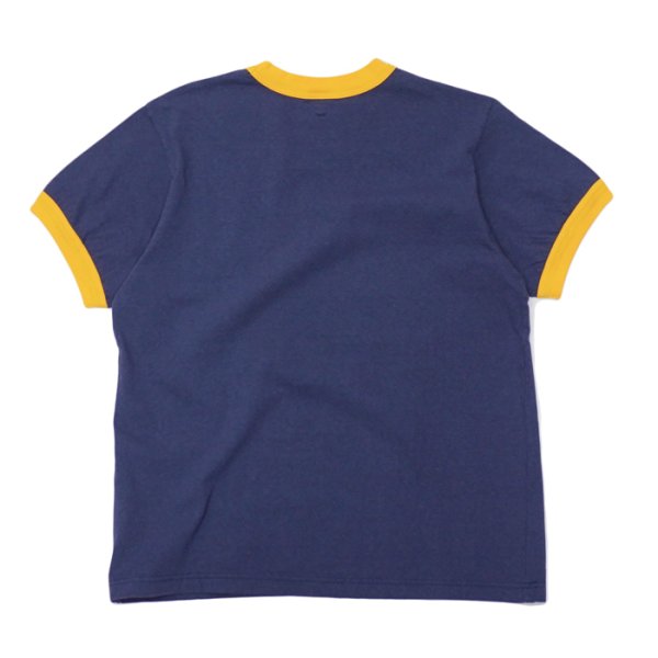 画像2: FilMelange(フィルメランジェ)VOLKER 2(ヴォルカー 2)"ヴィンテージ天竺" / Fade Navy(フェードネイビー) (2)