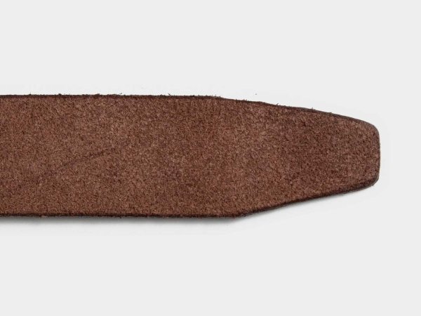 画像6: BEORMA(ベオーマ)25mm BRITISH PASTURE SUEDE(ブリティッシュパスチャースエード25mmベルト)/ Dark Brown(ダークブラウン) (6)