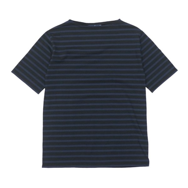 画像1: SAINT JAMES（セントジェームス）PIRIAC（ピリアック）/ NOIR×NAVY（ブラック×ネイビー） (1)