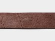 画像5: BEORMA（ベオーマ）25mm BRITISH PASTURE SUEDE（ブリティッシュパスチャースエード25mmベルト）/ Dark Brown（ダークブラウン） (5)