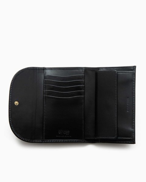 画像2: BEORMA(ベオーマ)ORIGINAL 3FOLD WALLET(オリジナル 3つ折りウォレット)/ Black(ブラック) (2)