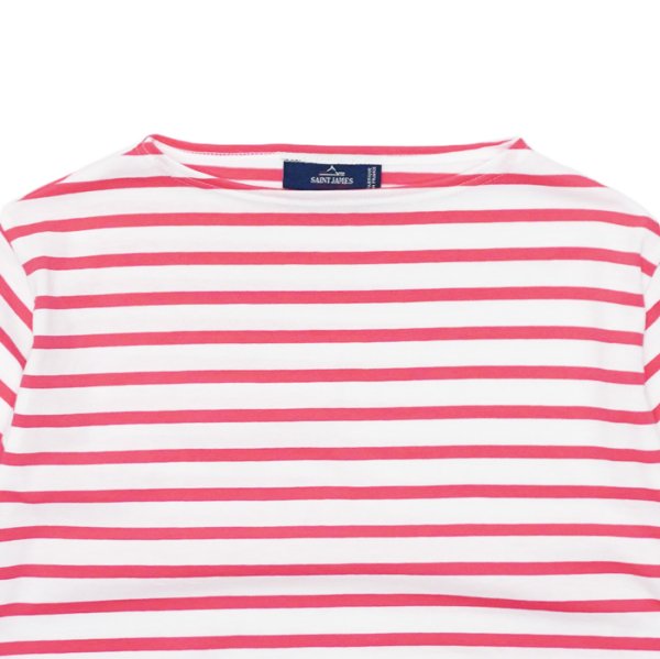 画像3: SAINT JAMES(セントジェームス)PIRIAC(ピリアック)/ NEIGE×DOLI(ホワイト×ピンク) (3)