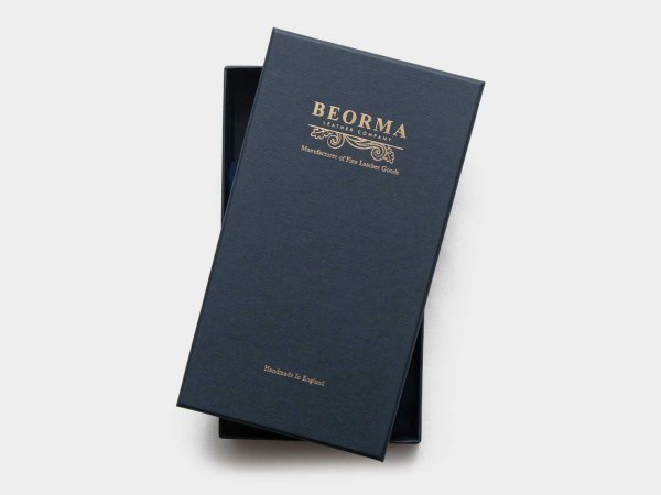 画像8: BEORMA(ベオーマ)ORIGINAL 3FOLD WALLET(オリジナル 3つ折りウォレット)/ Navy(ネイビー) (8)