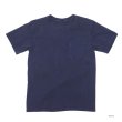 画像4: SIERRA DESIGNS×Good On（シエラデザイン×グッドオン）60/40 1st LOGO POCKET CREW TEE（60/40 ファーストロゴポケットTシャツ）/ Navy（ネイビー）・Natural（ナチュラル） (4)