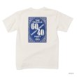 画像3: SIERRA DESIGNS×Good On（シエラデザイン×グッドオン）60/40 1st LOGO POCKET CREW TEE（60/40 ファーストロゴポケットTシャツ）/ Navy（ネイビー）・Natural（ナチュラル） (3)
