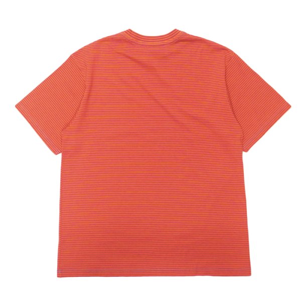 画像5: Yonetomi NEW BASIC（ヨネトミニューベーシック）GARMENT DYE BORDER T-SHIRT（ガーメントダイボーダーTシャツ）/ Navy White（ネイビーホワイト）・Orange Blue（オレンジブルー） (5)