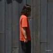 画像12: Yonetomi NEW BASIC（ヨネトミニューベーシック）GARMENT DYE BORDER T-SHIRT（ガーメントダイボーダーTシャツ）/ Navy White（ネイビーホワイト）・Orange Blue（オレンジブルー） (12)