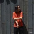 画像11: Yonetomi NEW BASIC（ヨネトミニューベーシック）GARMENT DYE BORDER T-SHIRT（ガーメントダイボーダーTシャツ）/ Navy White（ネイビーホワイト）・Orange Blue（オレンジブルー） (11)