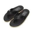 画像1: ISLAND SLIPPER（アイランドスリッパ）PT202（レザートングサンダル）/ Black（ブラック） (1)
