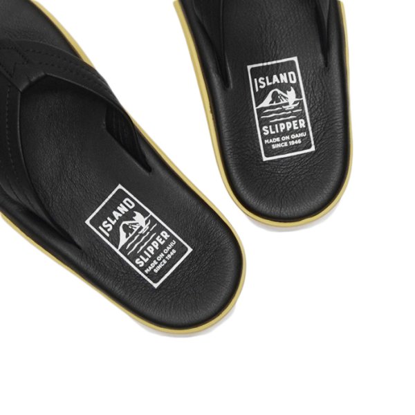 画像6: ISLAND SLIPPER(アイランドスリッパ)PT202(レザートングサンダル)/ Black(ブラック) (6)