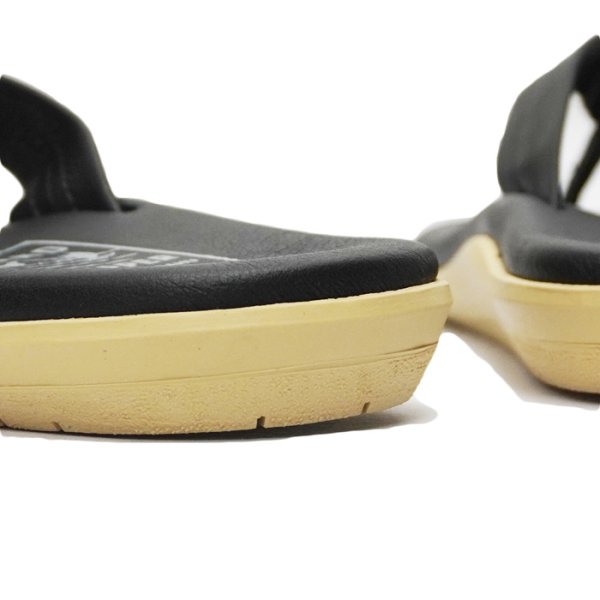 画像7: ISLAND SLIPPER(アイランドスリッパ)PT202(レザートングサンダル)/ Black(ブラック) (7)