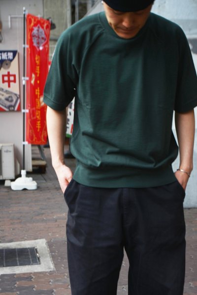 画像9: FilMelange(フィルメランジェ)ELMER(エルマー)"エクストラミニ裏毛" / Dark Green(ダークグリーン) (9)