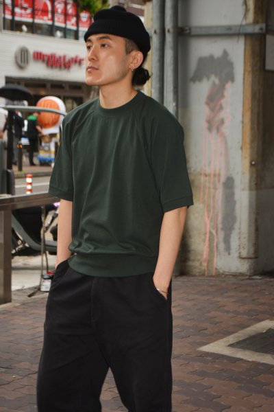 画像7: FilMelange(フィルメランジェ)ELMER(エルマー)"エクストラミニ裏毛" / Dark Green(ダークグリーン) (7)